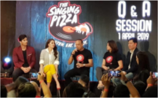 Launch of Pizza Hut The Singing Pizza